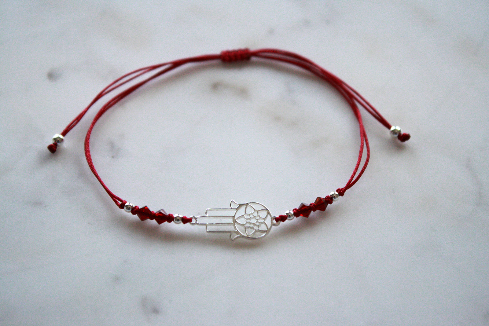 Cordelarmband Hand der Fatima