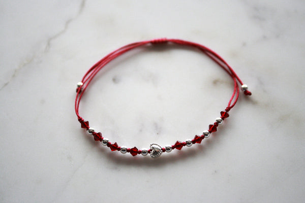 Cordelarmband Little Heart