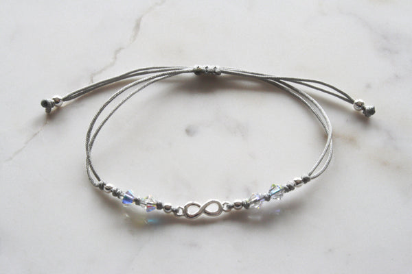Cordel-Armband Infinity