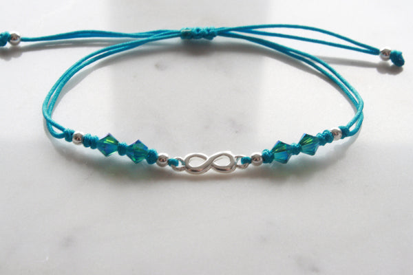 Cordel-Armband Infinity