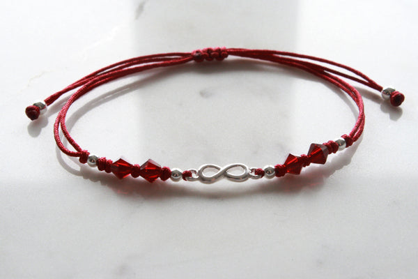 Cordel-Armband Infinity