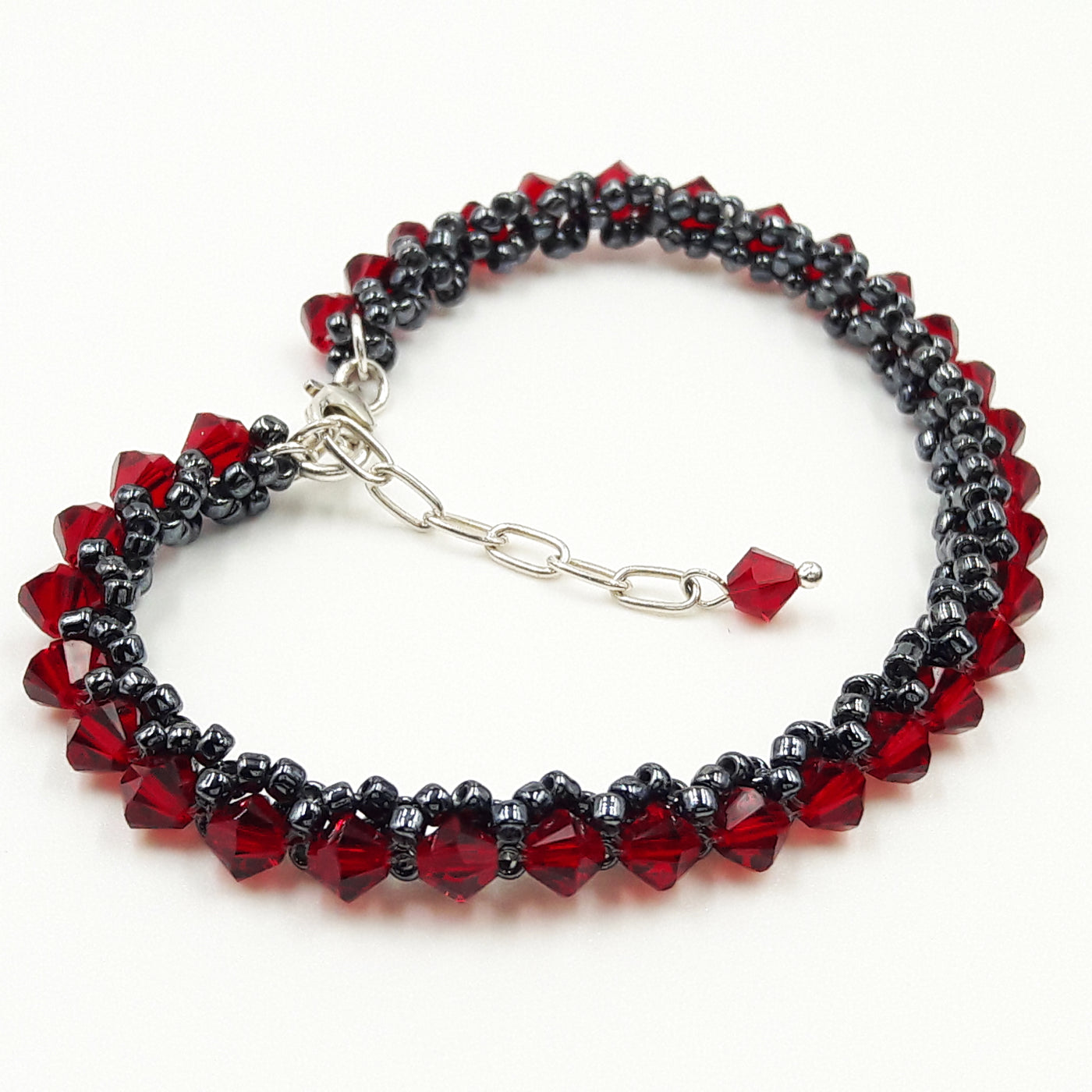 Armband "Delight S" tiefrot