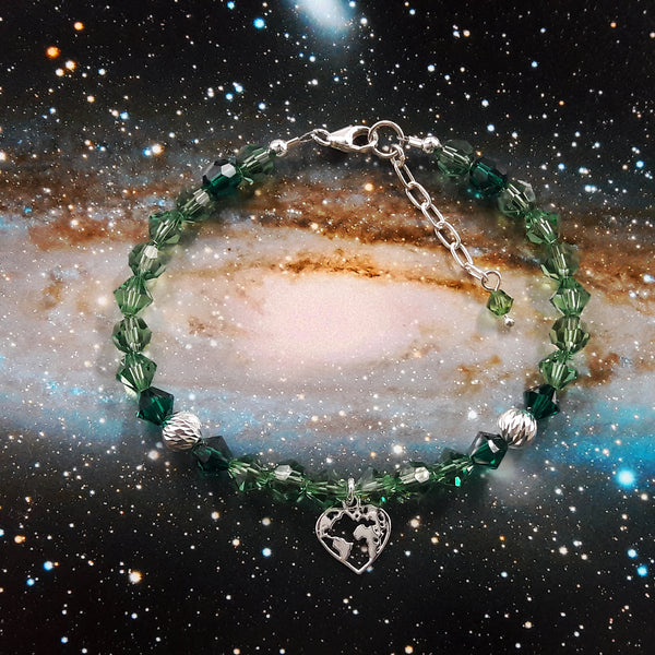 Armband - Kollektion "World", Green-Mix