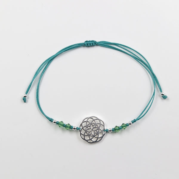 Cordel-Armband - Mandala