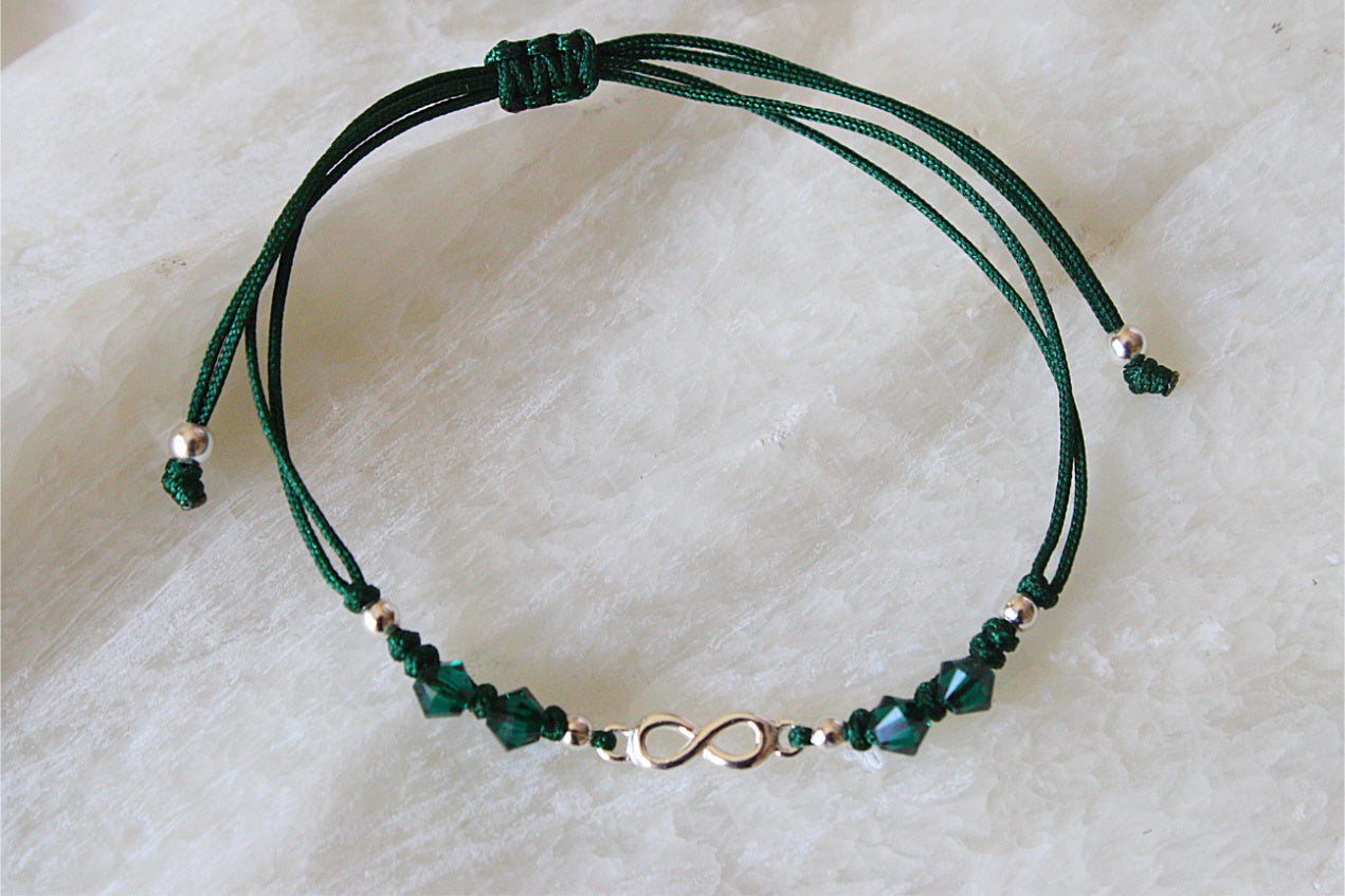Cordel-Armband Infinity