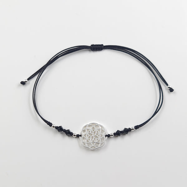 Cordel-Armband - Mandala