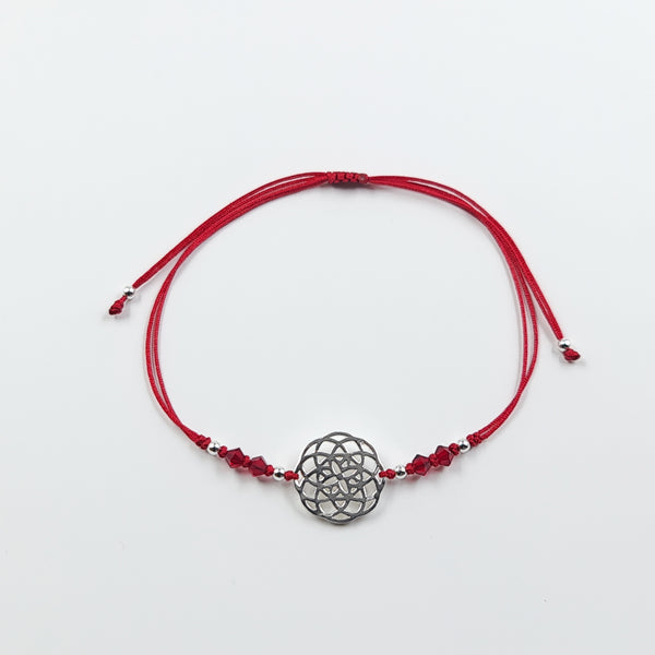 Cordel-Armband - Mandala